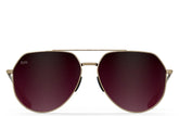 Tangle Free Aviator Hex - Cherry Fade Polarized