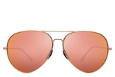 Tangle Free Aviator - Rose Gold Polarized