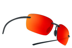 Huron Matte Black - Infrared Polarized