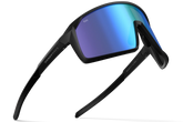Rival Matte Black - Glacier Polarized