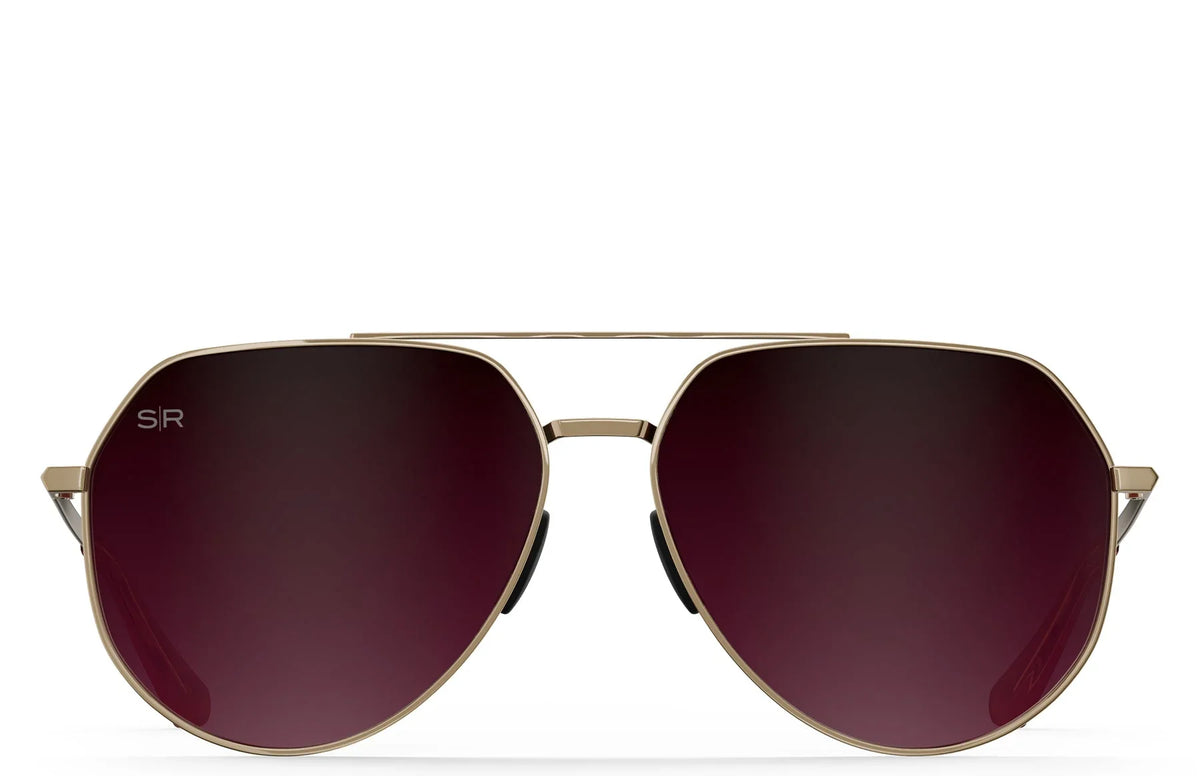 Tangle Free Aviator Hex - Cherry Fade Polarized