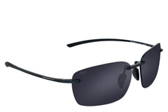 Huron Matte Black - Black Polarized