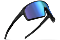 Rival Matte Black - Glacier Polarized