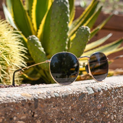 Tangle Free Aston - Black Gold Polarized
