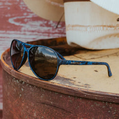 Aviator Crossover - Denim Polarized